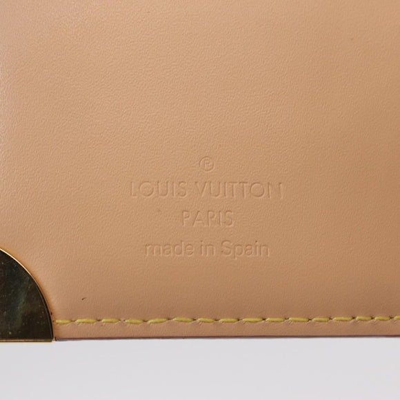 LOUIS VUITTON Multicolor Agenda PM Day Planner Cover White R20896 LV Auth LN102