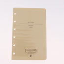 LOUIS VUITTON Multicolor Agenda PM Day Planner Cover White R20896 LV Auth LN102-32