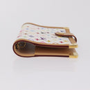 LOUIS VUITTON Multicolor Agenda PM Day Planner Cover White R20896 LV Auth LN102-6