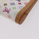 LOUIS VUITTON Multicolor Agenda PM Day Planner Cover White R20896 LV Auth LN102-14