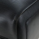 LOUIS VUITTON Epi Keepall 50 Boston Bag Noir M42962 LV Auth LN106V-11