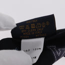 LOUIS VUITTON Monogram Headband Sowa Hair Band Silk Navy M77432 LV Auth LN112V-7