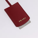 PRADA Wicker Hand Bag Rattan 2way Red Gold Auth LN124SAM-18