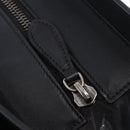 CELINE Luggage Mini Shopper Hand Bag Leather Turquoise Blue Auth LN125SAM-16