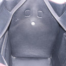 CELINE Luggage Mini Shopper Hand Bag Leather Turquoise Blue Auth LN125SAM-20