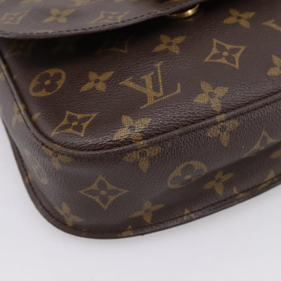 LOUIS VUITTON Monogram Saint Cloud MM Shoulder Bag M51243 LV Auth LN126