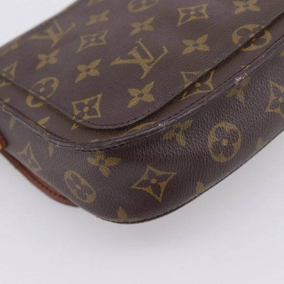 LOUIS VUITTON Monogram Saint Cloud MM Shoulder Bag M51243 LV Auth LN126