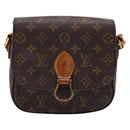 LOUIS VUITTON Monogram Saint Cloud MM Shoulder Bag M51243 LV Auth LN126-13