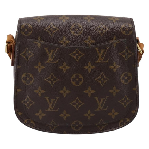 LOUIS VUITTON Monogram Saint Cloud MM Shoulder Bag M51243 LV Auth LN126