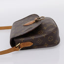 LOUIS VUITTON Monogram Saint Cloud MM Shoulder Bag M51243 LV Auth LN126-3