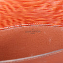LOUIS VUITTON Epi Porte Documents Senatur Briefcase Brown M54453 LV Auth LN129-17