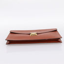 LOUIS VUITTON Epi Porte Documents Senatur Briefcase Brown M54453 LV Auth LN129-6