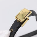 Christian Dior Trotter Canvas Oblique 30 Montaigne Bag Navy Gold Auth LN131A-14
