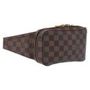 LOUIS VUITTON Damier Ebene Geronimos Shoulder Bag N51994 LV Auth LN135-1