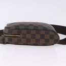 LOUIS VUITTON Damier Ebene Geronimos Shoulder Bag N51994 LV Auth LN135-7