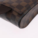 LOUIS VUITTON Damier Ebene Geronimos Shoulder Bag N51994 LV Auth LN135-18