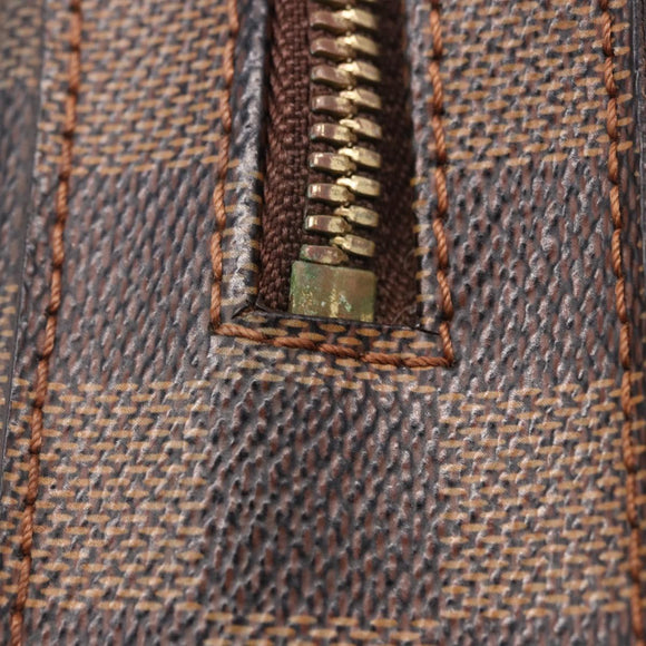 LOUIS VUITTON Damier Ebene Geronimos Shoulder Bag N51994 LV Auth LN135