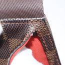 LOUIS VUITTON Damier Ebene Geronimos Shoulder Bag N51994 LV Auth LN135-11