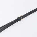 Vivienne Westwood Hand Bag Leather 2way Black Gold Auth LN142A-9