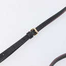 Vivienne Westwood Hand Bag Leather 2way Black Gold Auth LN142A-10