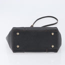 Vivienne Westwood Hand Bag Leather 2way Black Gold Auth LN142A-5