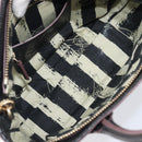 Vivienne Westwood Hand Bag Leather 2way Black Gold Auth LN142A-12