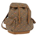 GUCCI Micro GG Supreme GUCCIxDisney Bag PVC Beige Gold 603898 Auth LN145-1