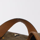 GUCCI Micro GG Supreme GUCCIxDisney Bag PVC Beige Gold 603898 Auth LN145-10