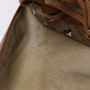 GUCCI Micro GG Supreme GUCCIxDisney Bag PVC Beige Gold 603898 Auth LN145-26