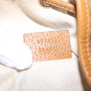 GUCCI Micro GG Supreme GUCCIxDisney Bag PVC Beige Gold 603898 Auth LN145-39