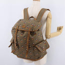 GUCCI Micro GG Supreme GUCCIxDisney Bag PVC Beige Gold 603898 Auth LN145-40