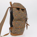 GUCCI Micro GG Supreme GUCCIxDisney Bag PVC Beige Gold 603898 Auth LN145-6