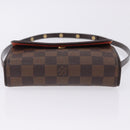 LOUIS VUITTON Damier Ebene Pochette Florentine Waist Bag N51856 LV Auth LN147V-5