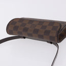 LOUIS VUITTON Damier Ebene Pochette Florentine Waist Bag N51856 LV Auth LN147V-14