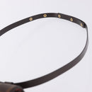 LOUIS VUITTON Damier Ebene Pochette Florentine Waist Bag N51856 LV Auth LN147V-15