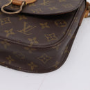 LOUIS VUITTON Monogram Saint Cloud MM Shoulder Bag M51243 LV Auth LN149-15