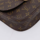 LOUIS VUITTON Monogram Saint Cloud MM Shoulder Bag M51243 LV Auth LN149-16