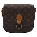 LOUIS VUITTON Monogram Saint Cloud MM Shoulder Bag M51243 LV Auth LN149-13