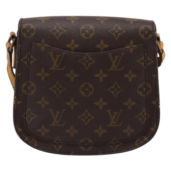 LOUIS VUITTON Monogram Saint Cloud MM Shoulder Bag M51243 LV Auth LN149