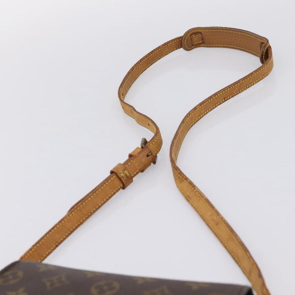 LOUIS VUITTON Monogram Saint Cloud MM Shoulder Bag M51243 LV Auth LN149