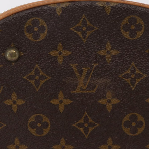 LOUIS VUITTON Monogram Bucket GM Shoulder Bag M42236 LV Auth LN151