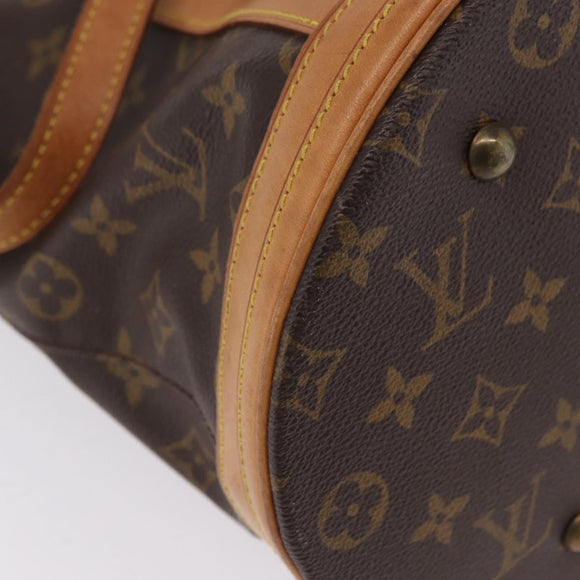 LOUIS VUITTON Monogram Bucket GM Shoulder Bag M42236 LV Auth LN151