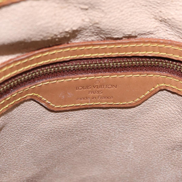 LOUIS VUITTON Monogram Bucket GM Shoulder Bag M42236 LV Auth LN151