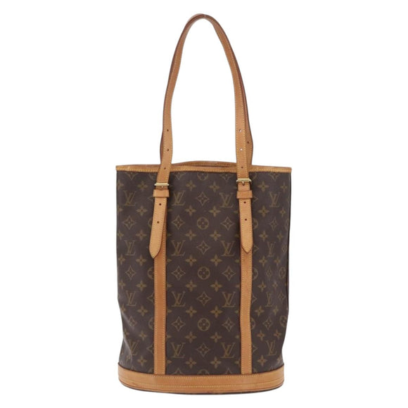 LOUIS VUITTON Monogram Bucket GM Shoulder Bag M42236 LV Auth LN151