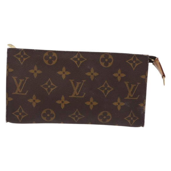 LOUIS VUITTON Monogram Bucket GM Accessory Pouch LV Auth LN152