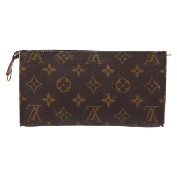 LOUIS VUITTON Monogram Bucket GM Accessory Pouch LV Auth LN152