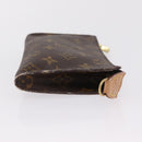 LOUIS VUITTON Monogram Bucket GM Accessory Pouch LV Auth LN152-5