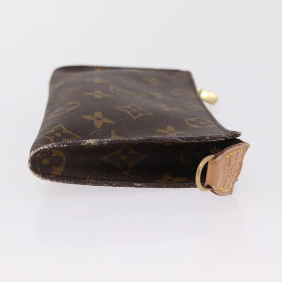 LOUIS VUITTON Monogram Bucket GM Accessory Pouch LV Auth LN152