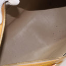 LOUIS VUITTON Monogram Vernis Mercer Boston Bag Beige M91000 LV Auth LN153-11