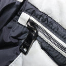 PRADA Nappa Bomber Hand Bag Leather 2way Gray Auth LN154-24